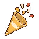 Celebration confetti dot