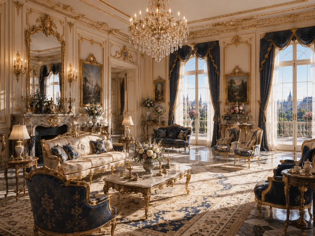 Stage art of Drawing Room