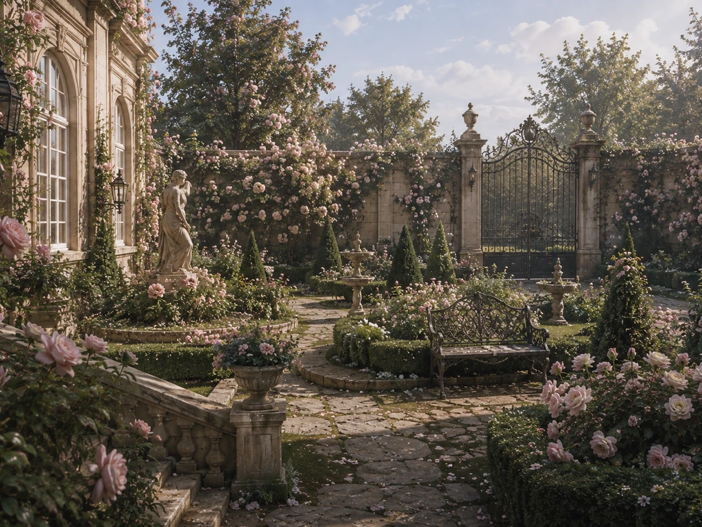 Stage art of Garden